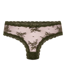 V-SHAPE BRAZ L FLORAL ME - Deep Depths, Bleu, coloris