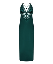 Mya Slipdress - Green, Vert, coloris
