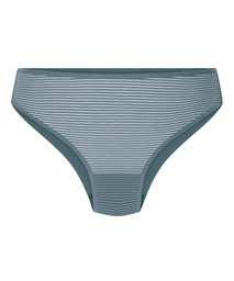Slip brésilien invisible Stripe mesh - Bleu, Bleu, coloris