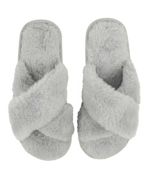 Chaussons Lia - Gris, Gris, coloris