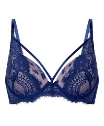 Soutien-gorge à armatures rembourré Lou - Bleu