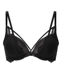 Soutien-gorge à armatures maximiseur préformé Whitney - Noir, Noir, coloris