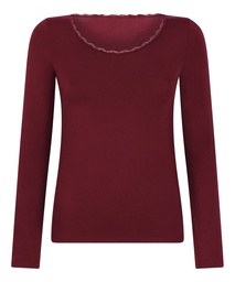 Haut de pyjama à manches longues Jersey - Violet, Violet, coloris