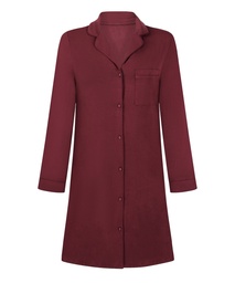 Robe-chemise à manches longues en jersey Essential - Violet, Violet, coloris
