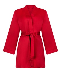 Kimono Satin - Rouge, Rouge, coloris