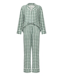 Pyjama en sergé - Vert, Vert, coloris