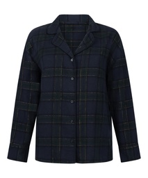 Haut de Pyjama Flanel - Bleu, Bleu, coloris