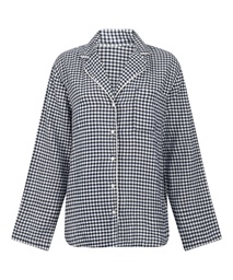 Haut de pyjama Flanel Essentials - Bleu, Bleu, coloris