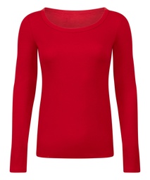 Top de pyjama Coton - Rouge, Rouge, coloris