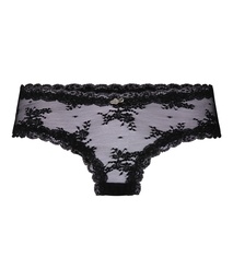 V-SHAPE BRAZ FLORAL MESH - Caviar, Noir, coloris