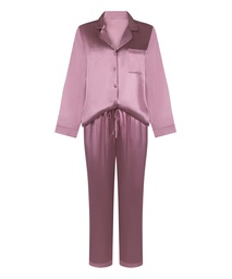 Ensemble de pyjama en satin Shiny - Rose, Rose, coloris