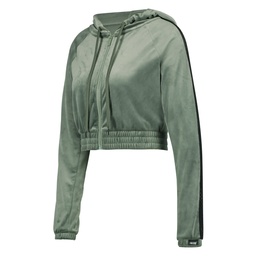 HKMX velours jacket - Green, Vert, coloris