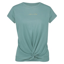 Short sleeve jersey pyjama top - Green, Vert, coloris