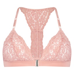 Marina Padded Triangle Bralette - Pink, Rose, coloris