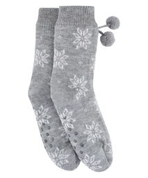 Chaussettes pour bottes - Gris, Gris, coloris