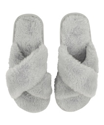 Chaussons Lia - Gris, Gris, coloris