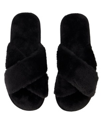 Chaussons Lia - Noir, Noir, coloris