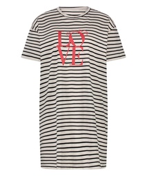 Chemise de nuit à col rond - Noir, Noir, coloris