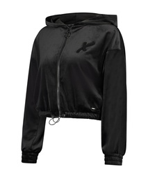 HKMX Sport jacket Velours - Black, Noir, coloris
