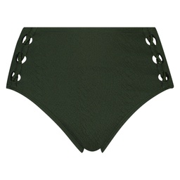 Amazonia High Brazilian Bikini Bottoms - Green, Vert, coloris