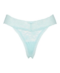Extra Low V-Thong - Blue, Bleu, coloris