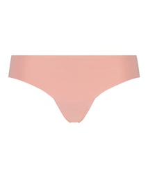 Invisible cotton thong - Pink, Rose, coloris