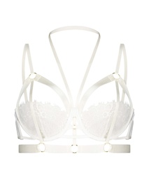 Jacky Non-Padded Underwired Bra - White, Blanc, coloris