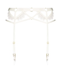 Private Jacky Suspenders - White, Blanc, coloris