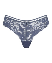 String taille extra basse Gianni - Bleu, Bleu, coloris