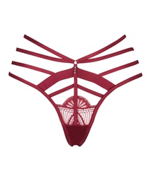 Lyra Thong - Red, Rouge, coloris