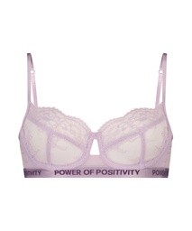 Honey Non-Padded Underwired Bra - Purple, Violet, coloris