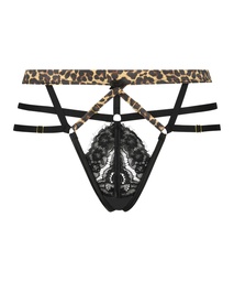 Mitzy thong - Black, Noir, coloris