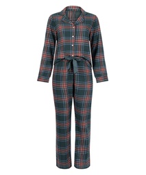 Ensemble pyjama Flannel - Vert, Vert, coloris