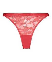 Fire high-cut thong - Pink, Rose, coloris