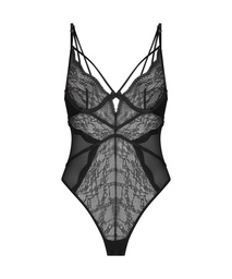 Isabelle Non-Padded Underwired Body - Black, Noir, coloris