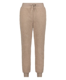 Fleece Joggers - Brown, Marron, coloris