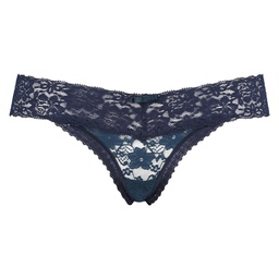 Contrast Ultra Low V-Thong - Blue, Bleu, coloris