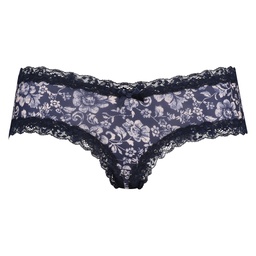 V-Shaped Microfibre Brazilian - Blue, Bleu, coloris
