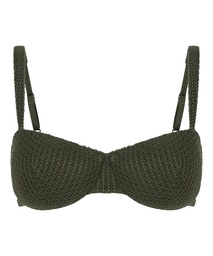 Haut de bikini à armatures non rembourré Cairo - Vert, Vert, coloris