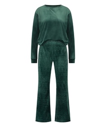 Pyjamaset with Bag - Green, Vert, coloris