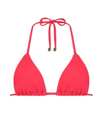 Haut de bikini triangle Doha - Rouge, Rouge, coloris