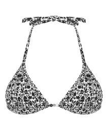Haut de bikini triangle Lobos - Noir