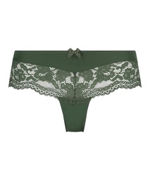 Valencia Brazilian Shorts - Green, Vert, coloris