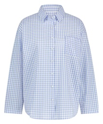 Haut de pyjama en Coton - Bleu, Bleu, coloris