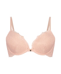 Soutien-gorge à armatures préformé push-up Marine - Rose, Rose, coloris