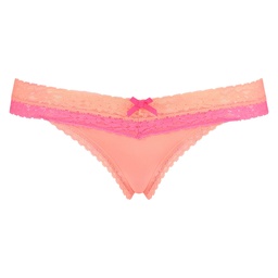 Contrast Ultra Low V-Thong - Pink, Rose, coloris