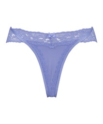 Elliena Extra Low V Thong - Purple, Violet, coloris