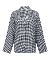 Haut de pyjama Flanel Essentials - Bleu, Bleu, coloris