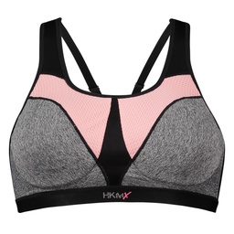 HKMX Elite Level 3 Sports Bra - Gray, Gris, coloris