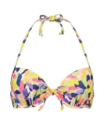 Hawaii Padded Push-Up Bikini-Top - White, Blanc, coloris
